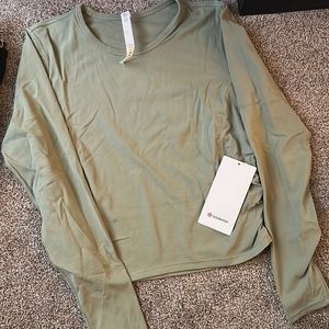 LULULEMON CROPPED LENGTH LONG SLEEVE